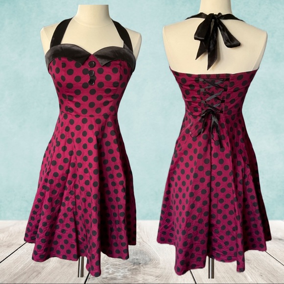 Dressystar Dresses & Skirts - 1950s Halter Vintage Rockabilly Dress